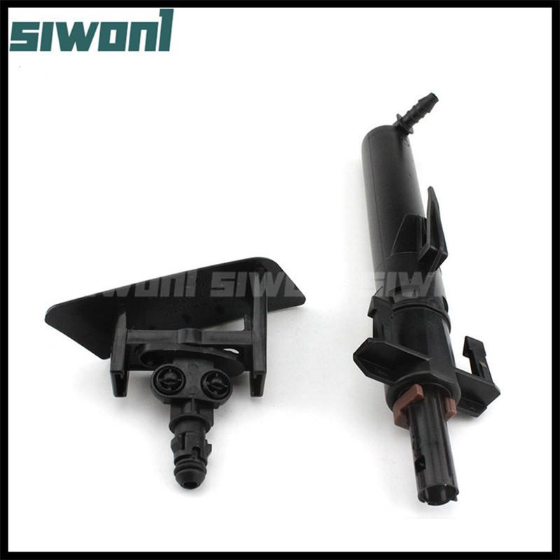 New Left side Headlight Cleaning Washer Nozzle Pump With Cover For Peugeot 207 307 Citroen C4 89028244 6438P1 6438P3