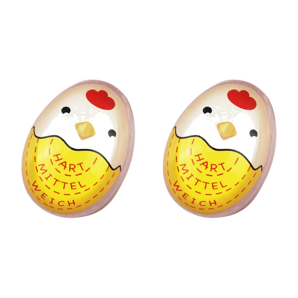 1-3pcs Egg Timer Kitchen Electronic Gadget Color Changing Yummy Soft Hard Boiled Eggs Cooking Timer Egg Boiling Timer Alarm Tool