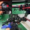 Motorcycle Switch for Huanglong BN300/BN600 Handlebars, Headlight Wiring Modification Required