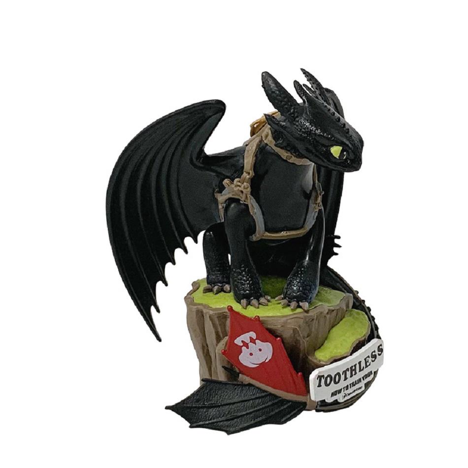 Cartoon How to Train Your Dragon Anime Cute Figure Night Fury Toothless Decor Figure Pvc Model Collectible Statue Toy Xmas Gifts
