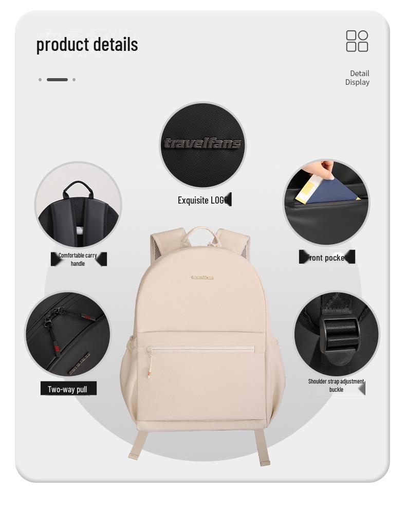 Beilian Lederrucksack mit großem Fassungsvermögen - Stilvoll und funktionell für Reisen, Geschäft und Schule