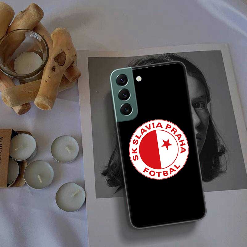 Sk Slavia Praha Czech Republic Phone Case For Samsung A16 A26 A36 A56 Galaxy A02S A12 A52S A13 A23 A33 A53 A54 A34 A24 A14 A22 A