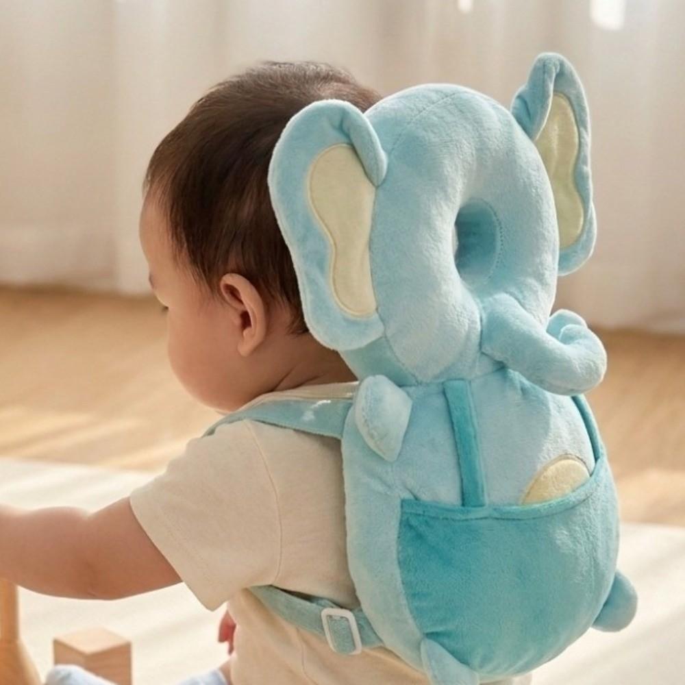 Cartoon Bbay Head Protection Cushion Animal Infant Head Protector Walking