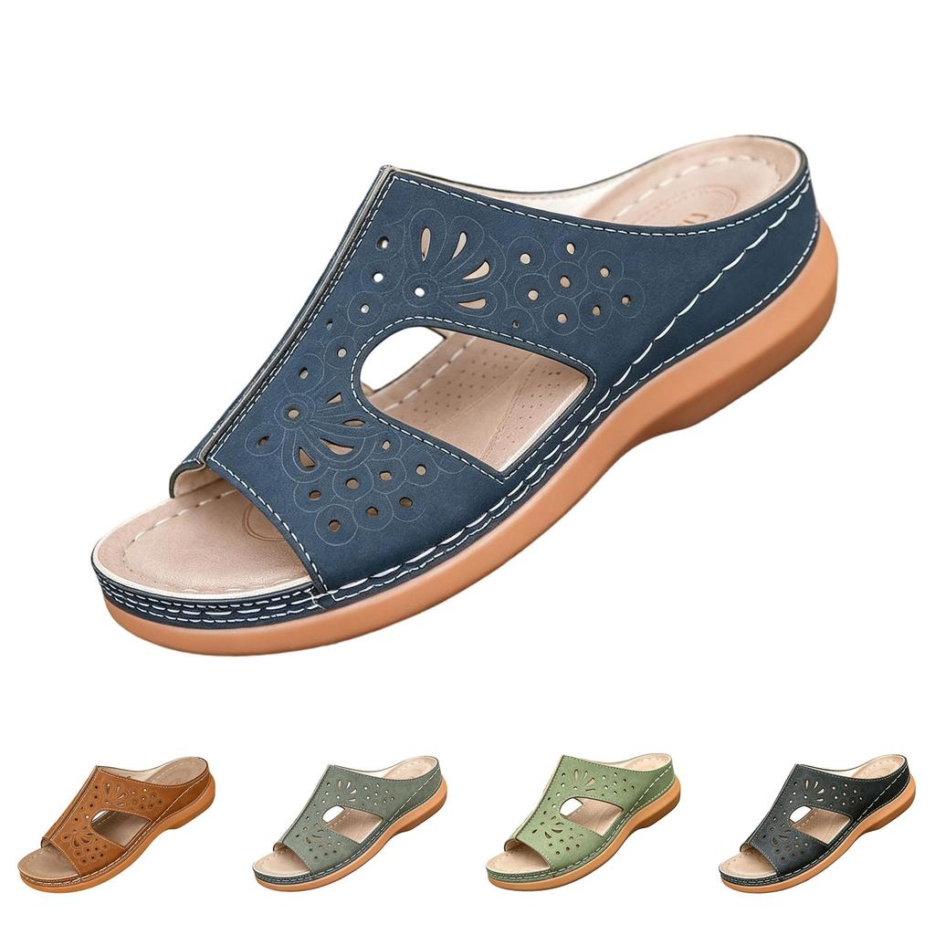 Women's Fashion Plus-Size Casual Hollow-Out - Beach Sandals