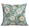 Spring and Summer 3D Floral Print Pillowcase Home Sofa Cushion Pillowcase