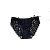 Bow Lace Flower Panties Transparent Women Underwear Sweet Lace Mesh Briefs  Gifts