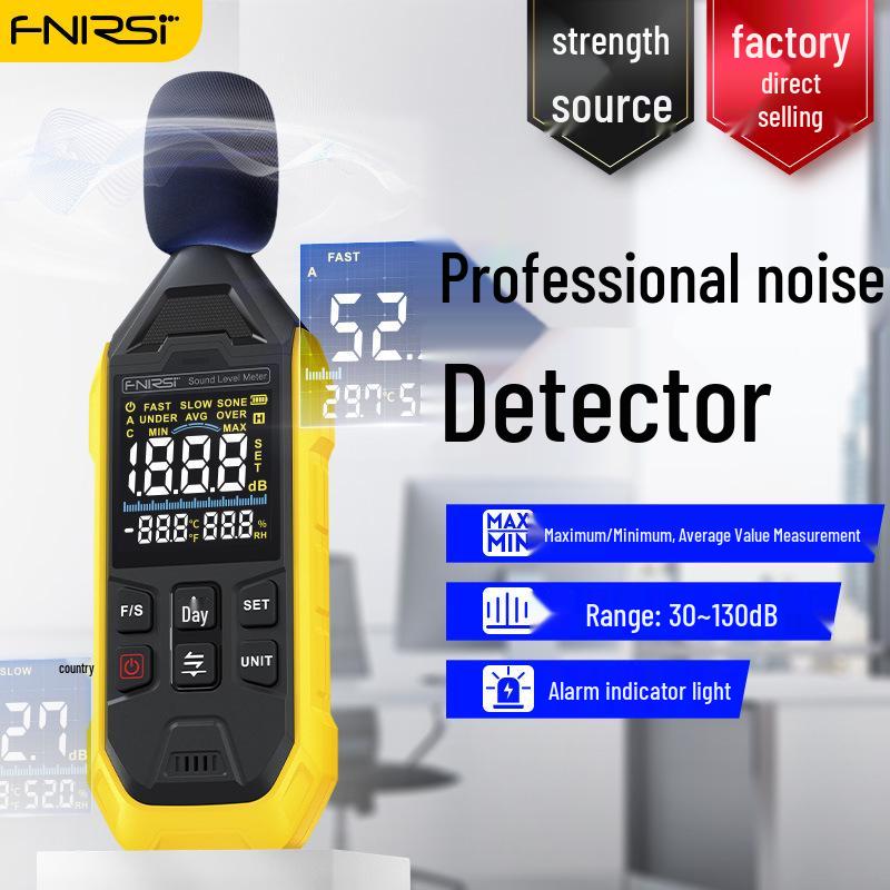 

FNIRSI Decibel Detector & Sound Level Tester жовтий