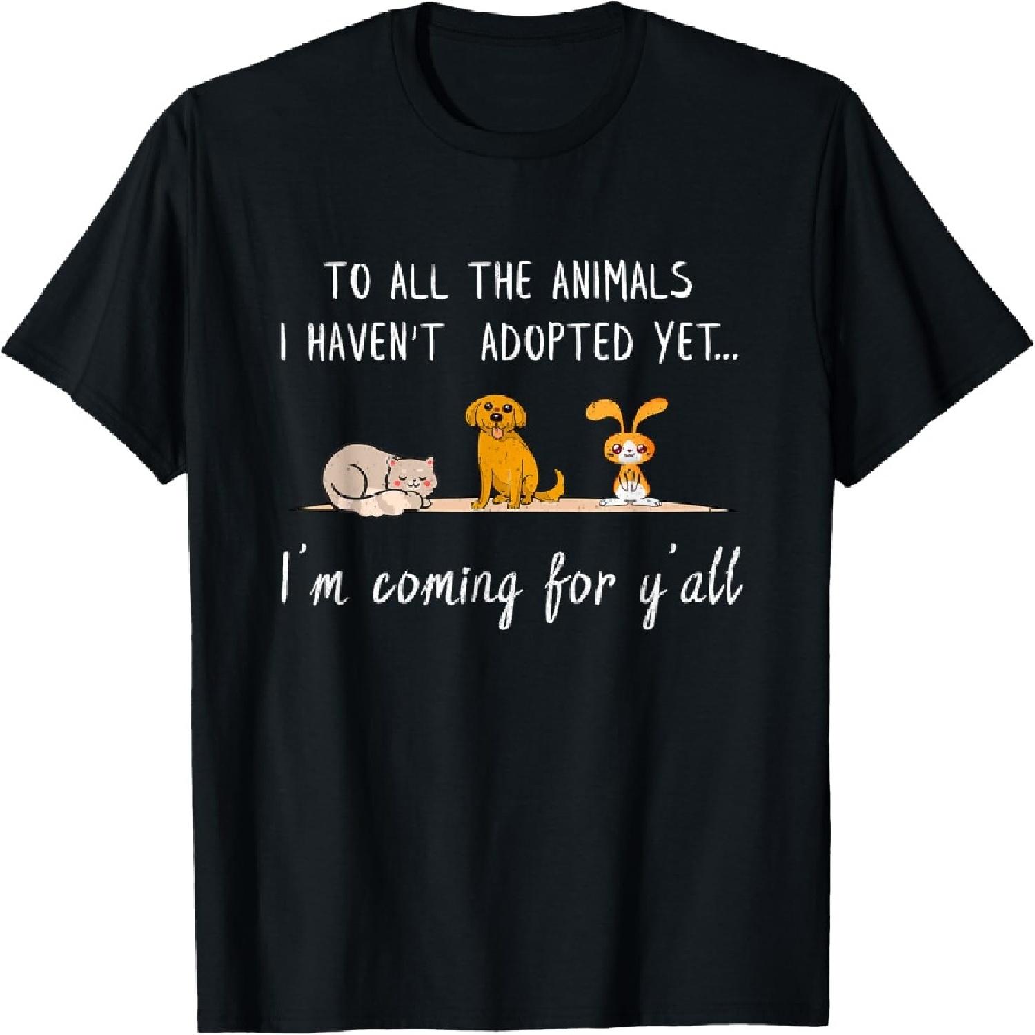 Animal Adoption - Sweet Animal Rescue Adopt T-Shirt XXXXXL разноцветный