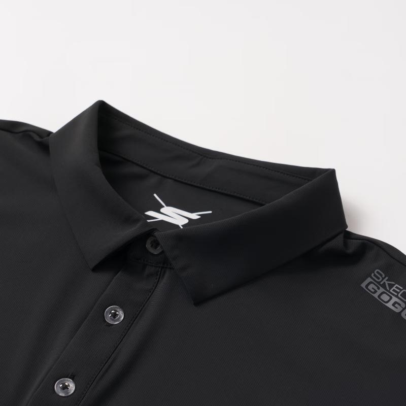 Skechers Sport Business Casual Breathable Comfortable Short Sleeve Polo Shirt Men tops P226M203-03K8