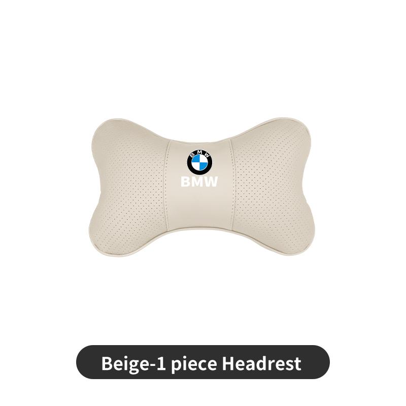 

2025 Hot Car Seat Headrests Pillow Leather Lumbar Neck Support Back Cushion For BMW E90 E60 E46 E39 F30 F10 E87 X3 X4 X5 X1 G30