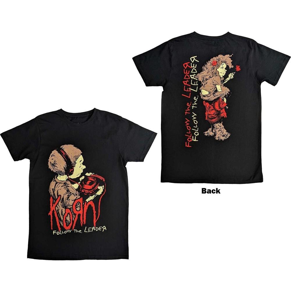 KORN Attractive Follow The Leader Cotton Unisex Classic S-4XL T-shirt VN2238 Unisex T-Shirt XXXXL