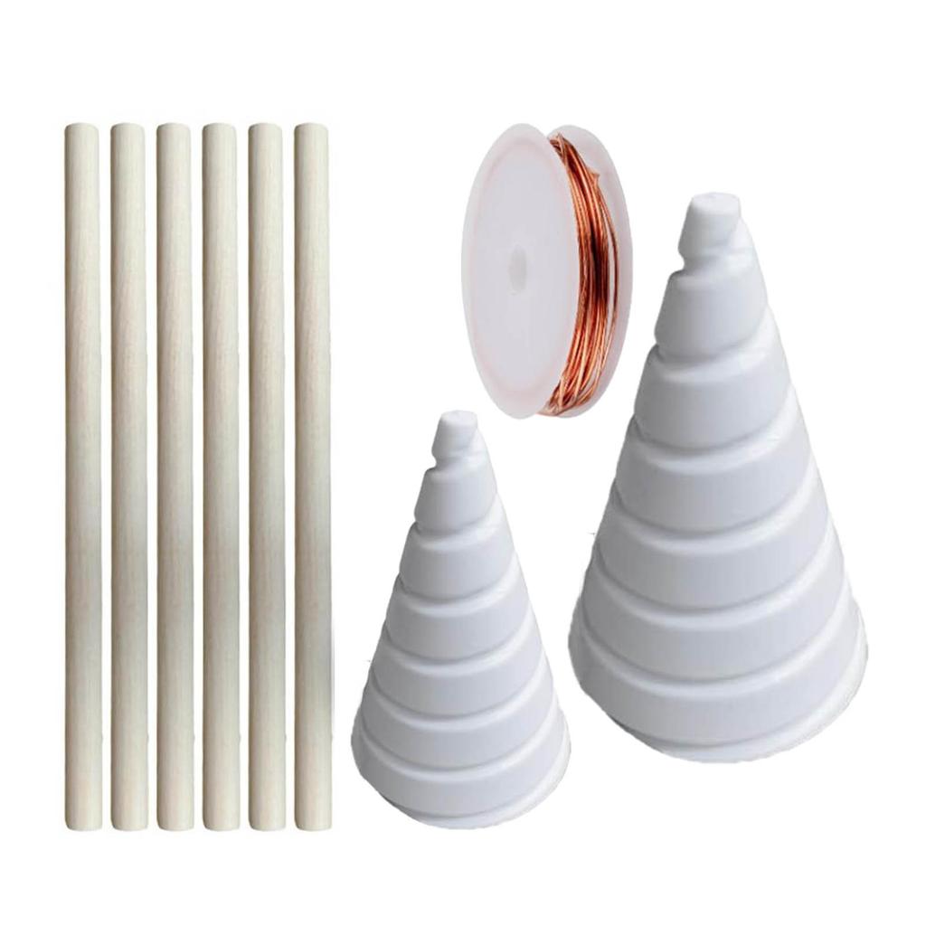 Fibonaccis Coil Winding Jig for Electroculture Gardening Copper Wire Antenna Jig for Gardening Growing Plant Vegetables