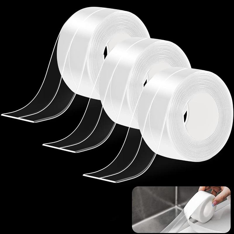 Kitchen Sink Sealing Tape Self-adhesive Waterproof Tape For Bathroom Toilet Crevice Strip Mold Proof Wall Sticker