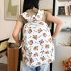 Animal Capybara Backpack Large Capacity Cartoon School Bag Cute Capibara Shoulder Bag  Kids