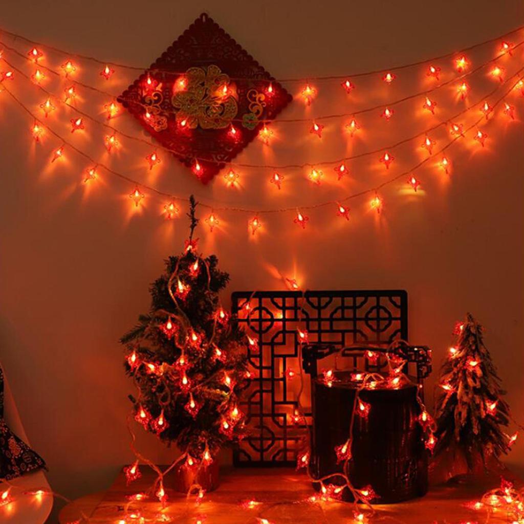 Year Party Hanging Lights for Indoor And Outdoor Decorative Ornaments