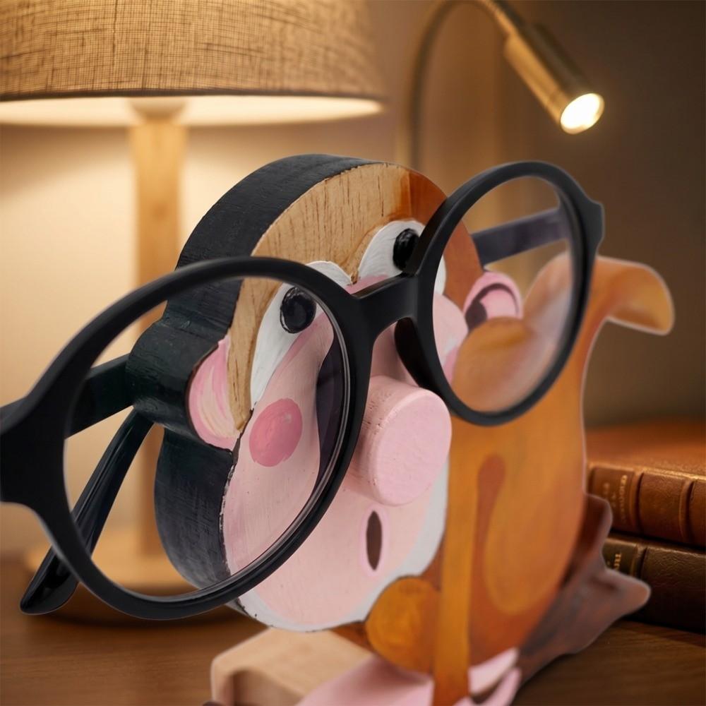 Hand Coated Multi-color Paint Finish Desk Top Glasses Display Stand