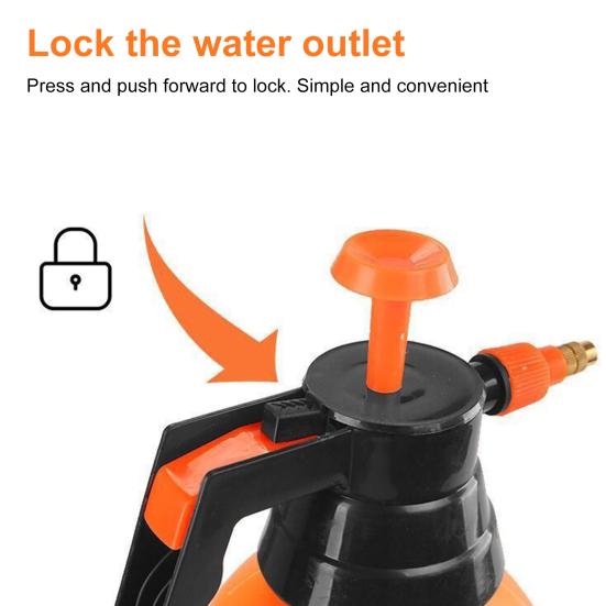Ręczny opryskiwacz butelkowy 0,5 galona/0,8 galona pompa z regulowaną dyszą dla
