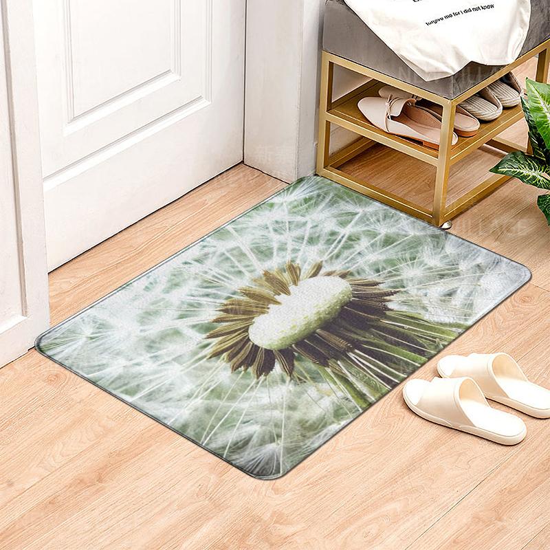 House Entrance Carpet Home Natural and Animal Styles Doormat Room Bath Mat Foot Mat Bath Non-slip Kitchen Water Absorption Mat
