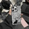 Cartoon F-Sailor M-Moons Phone Case For iPhone 17,16,15,14,13,12,Pro MAX Black Matte Shockproof Cover