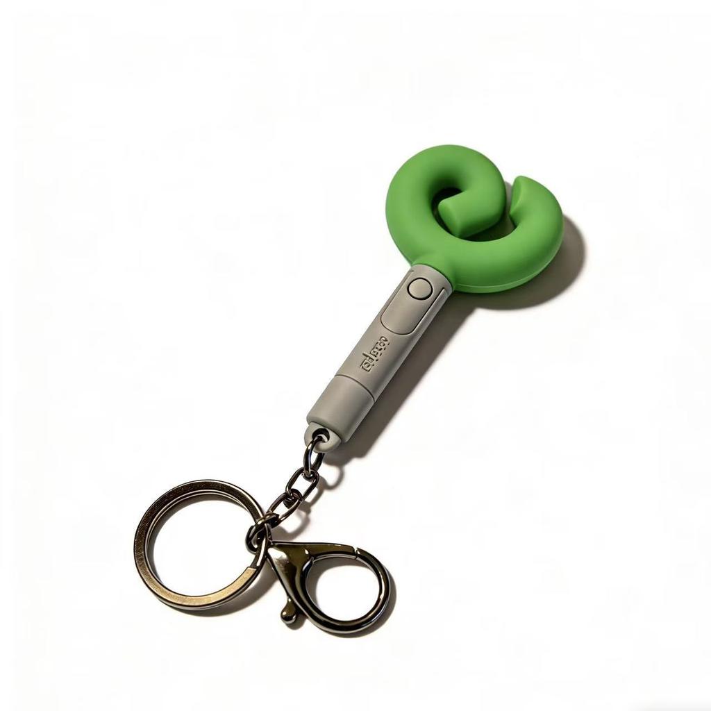 Concert Light Stick Keychain Colorful Creative Keyring Idol Fan Collection Decorative Gift Accessories