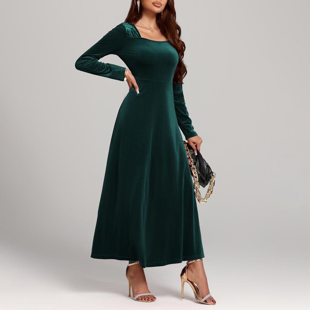 Vestido de tirantes con escote en V y mangas cortas para mujer, ideal para primavera y verano.