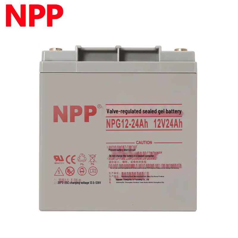 NPP NPG12-24 12V 24AH Lead-Acid Gel Battery
