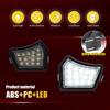 2X 6000K White LED Under Side Mirror Rear Puddle View Lights Fits Volvo Jaguar V