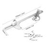 Suport Cablu Accelerație Carburator din Aluminiu Billet pentru Carburatoare Seria Holley 4150 & 4160 Roșu
