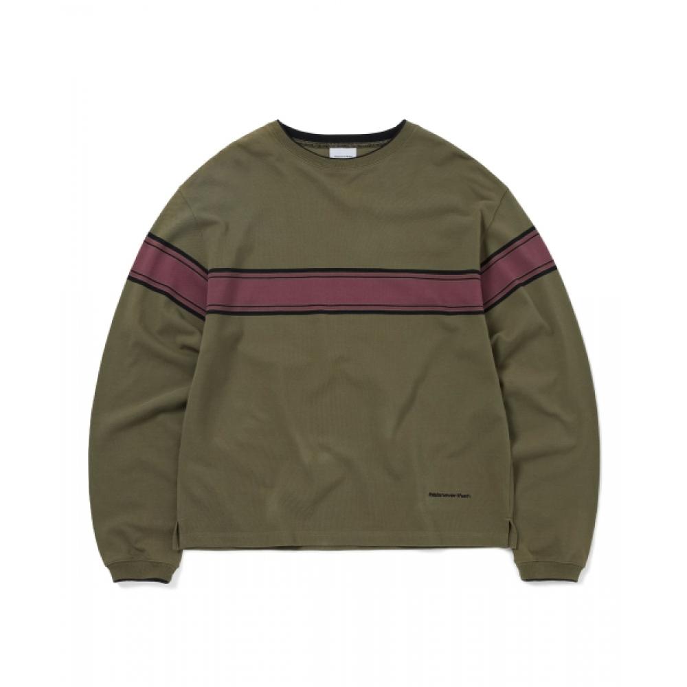 ThiSiSneverthat Pk Line L S Tee oLive S
