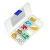 50pcs/lot Car Truck Micro Blade Fuses 5A 7.5A 10A 15A 20A 25A 30A AMP Plastic Box Assortment with Clip Fuses4