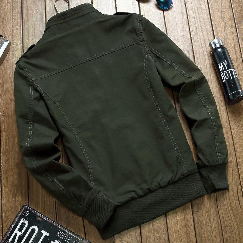 Cotton Washed Jacket Male Special Forces Casual Tooling Large Size Military Uniform Jacket Loose