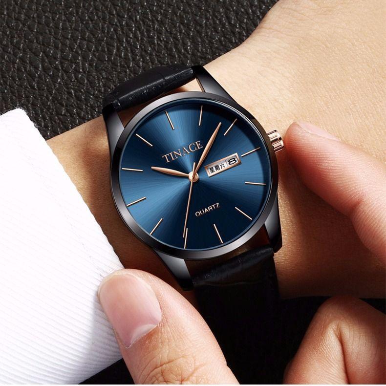 Teenager Watch Men's High School Students Trendy Mechanical Watch Junior High School Students Quartz Waterproof Electronic Watch