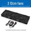 3-Pack High Airflow PC Cooling Fans with Adjustable Power Supply