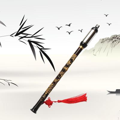 Mboo Wu Tune G Vertical Professional with Tassel Flute Pipe Musical Instrument Detachable
