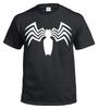 Camiseta 100% Algodón SPIDER VENOM Camisetas para Hombre Top Spiderman Juegos Marvel DC Deadpool Top para Gimnasio Regalo de Navidad Estampado