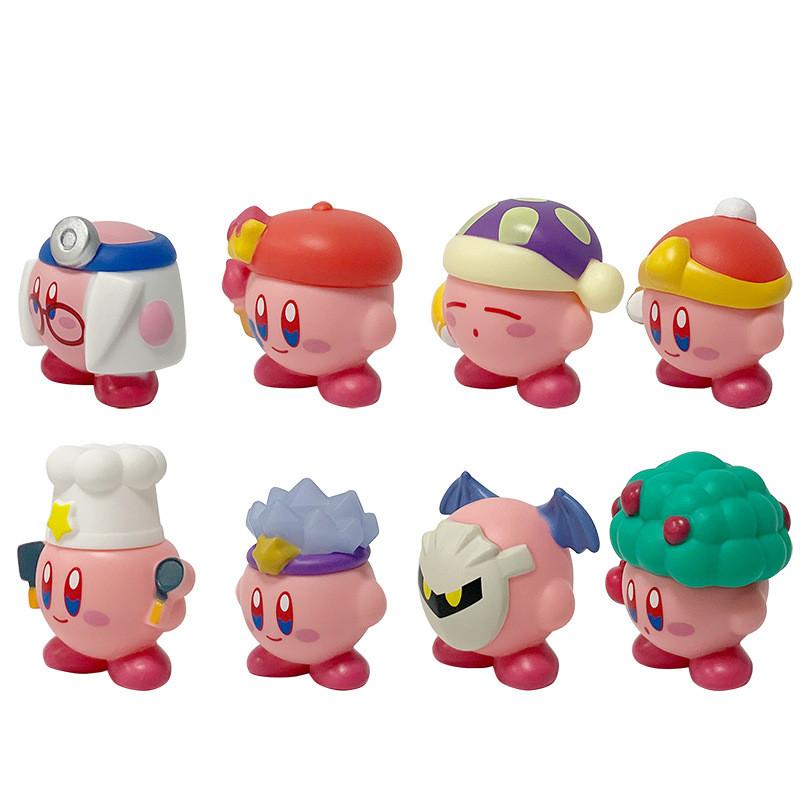 Kirby Franchise Toy Model Display Case With Durable Pvc For Desktop Decor