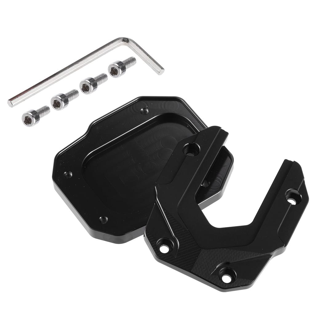 uxcell Motorcycle Kickstand Plate Pad Aluminum Alloy for BM W Compatible with C400GT 2023