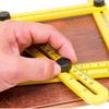 Outil de mesure - Angle-Izer - Multi-Angle - Jaune - Mesure d'angle et niveau - Polyvalent