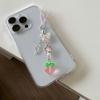 Sweet Y2K Fruits Phone Chain Transparent Phone Strap Charm Strawberry Phone Lanyard  Phone Case