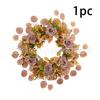 Harvest Wreath 45cm PVC Decorative Door Hanging Halloween Christmas Home Garden Party Decoration