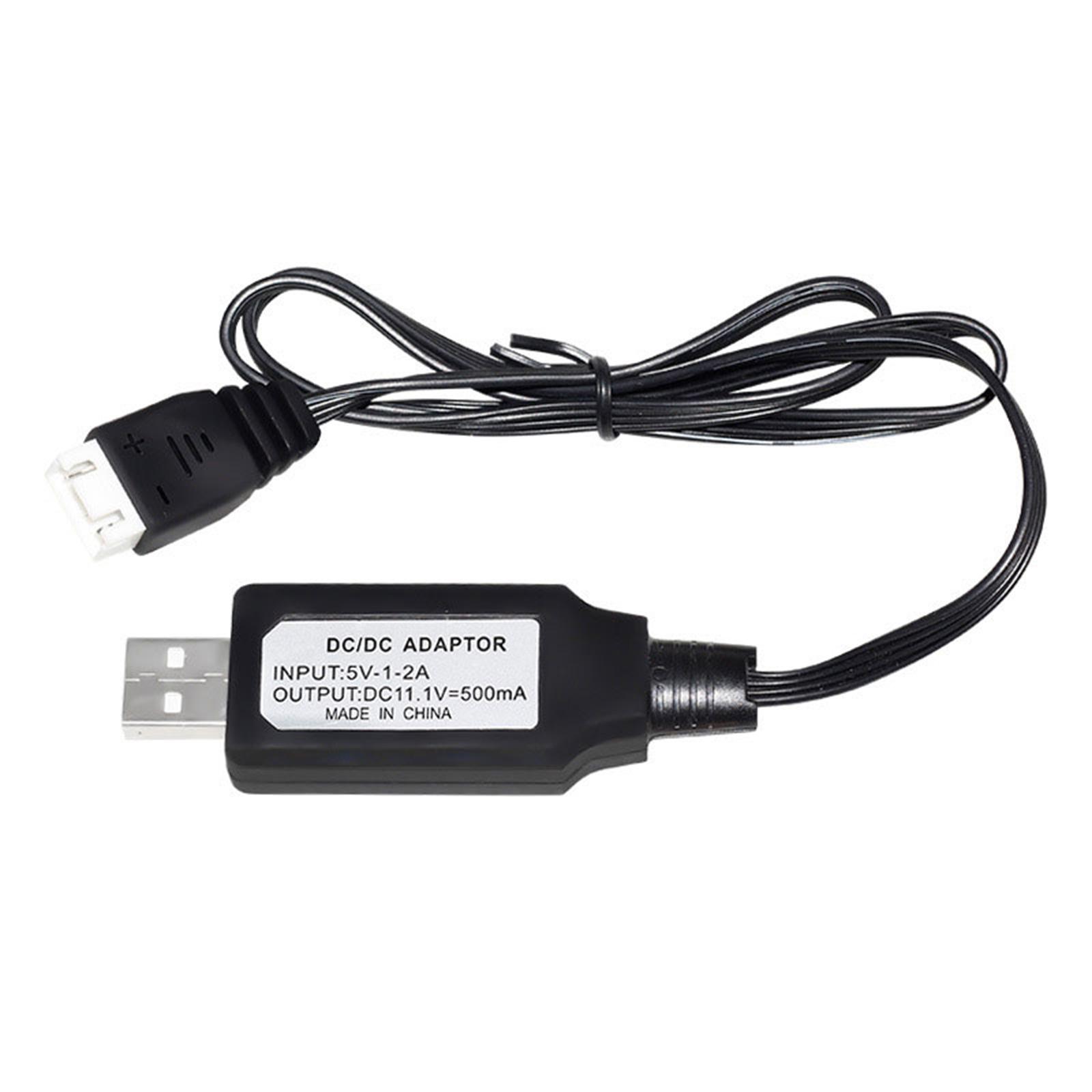 

3S LiPo Battery 11.1V 500mah USB Charger For Remote Control Toy Lithium Lipo Battery USB Charger Cable