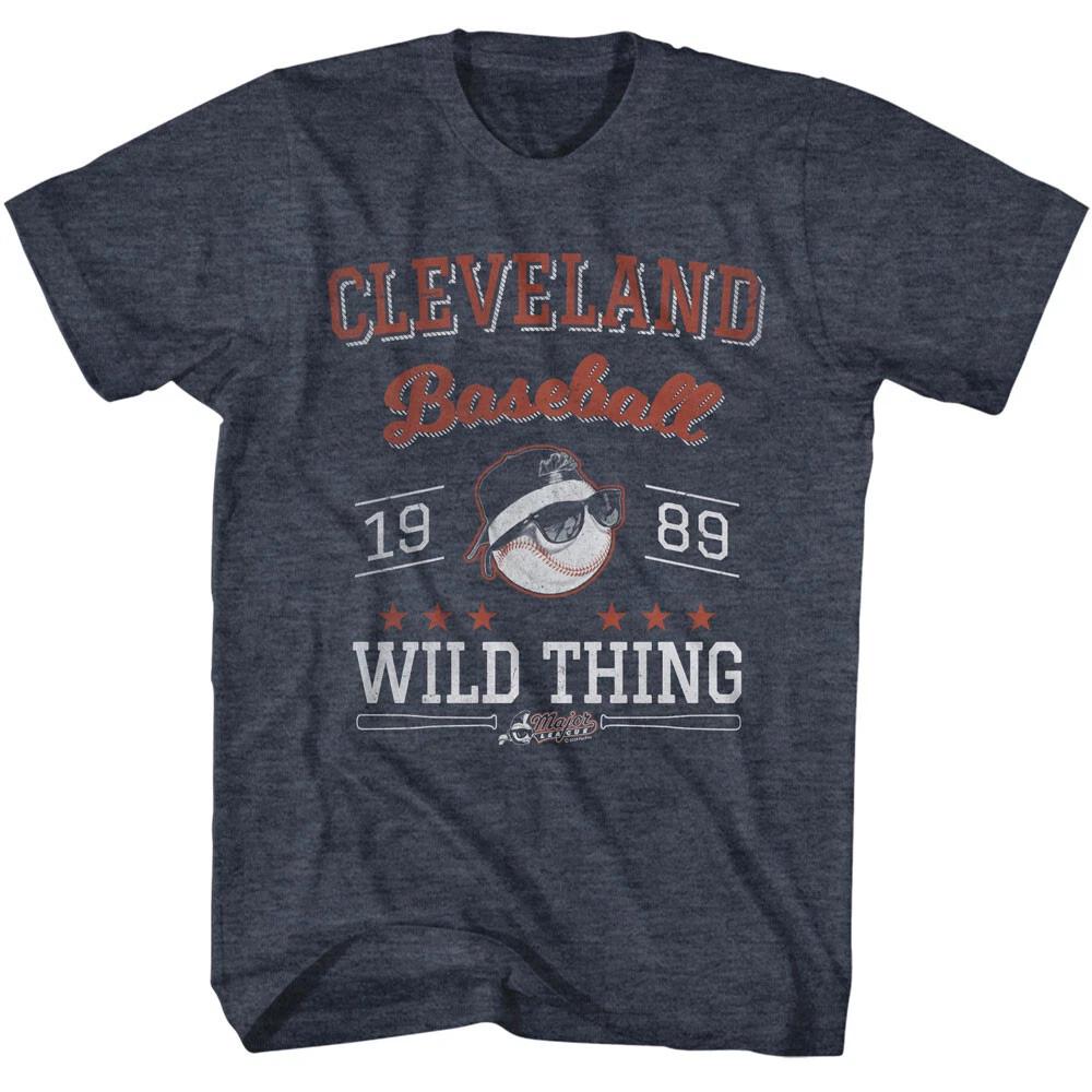 Major League Movie Cleveland Baseball 1989 Wild Thing Men s T Shirt 3XL