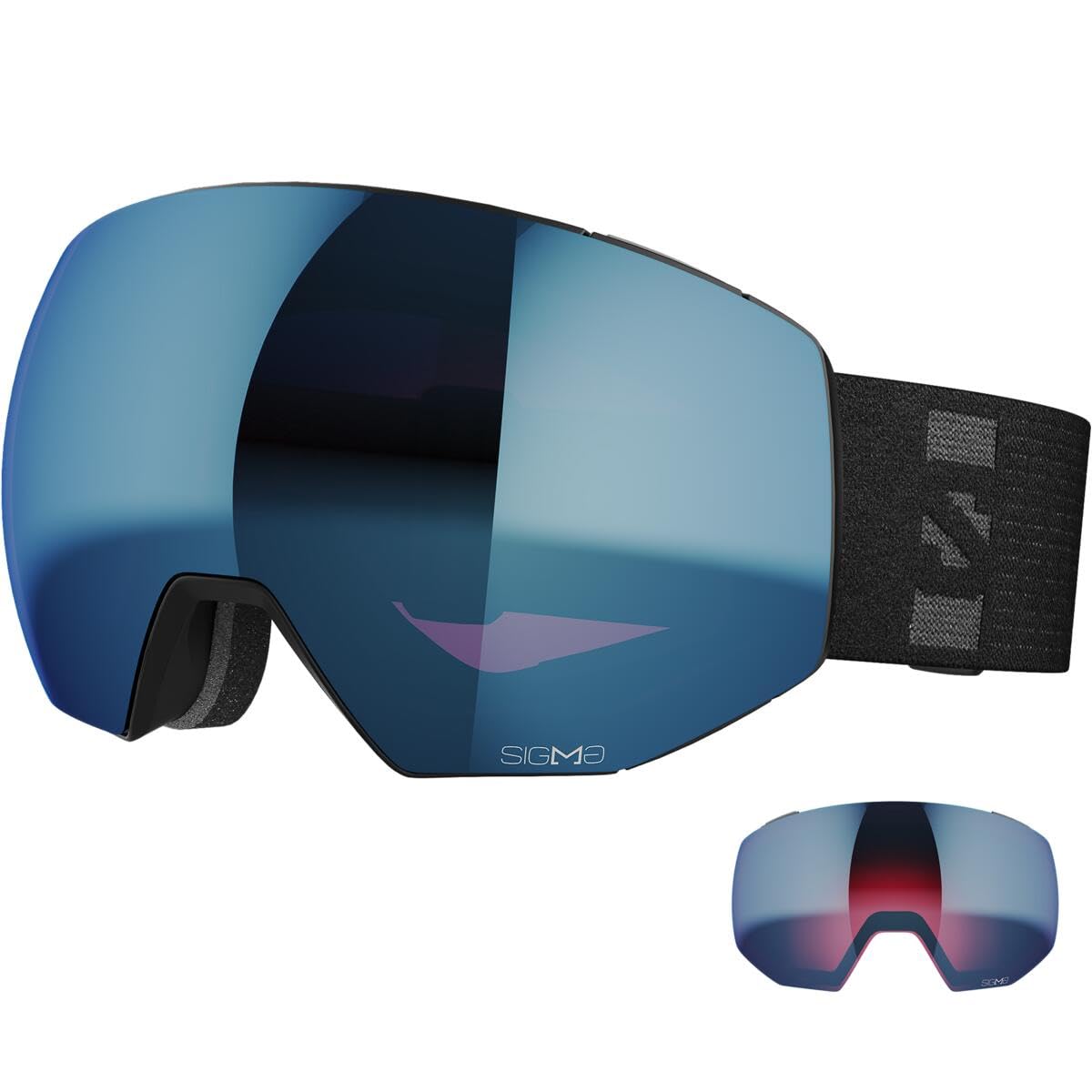 

Очки для сноуборда и горных лыж RADIUM PRIME SIGMA Prime Sigma Plus 1 L47247100 Free SB [Salomon] +1ЛИНЗА (Радиевая линза) Черный/Университет