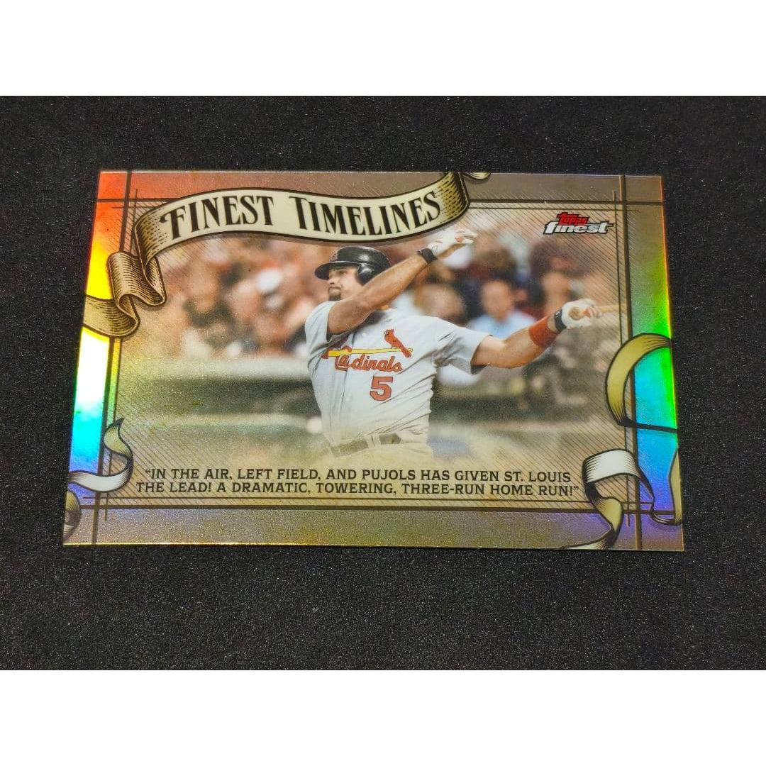 Used Pujols Cardinals 2026 Topps Finest Refractor