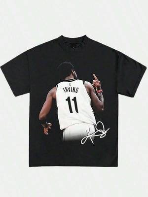 Μοναδικά Σχεδιασμένα Μπασκετικά Γραφικά Unisex T-Shirts