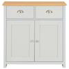 VidaXL Buffet Grey 79x35x81 Cm 283742