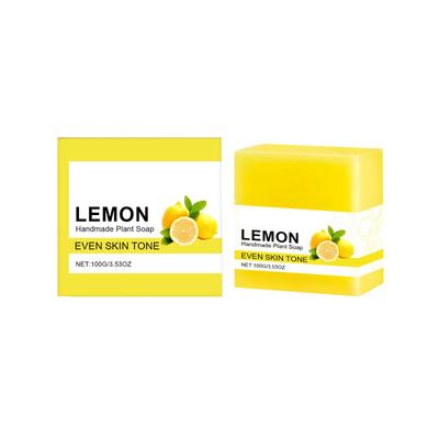Lemon Handmade Oil Soap Gently Cleanses Skin Exfoliates Rough Refreshing And Fragrant Bath Soap