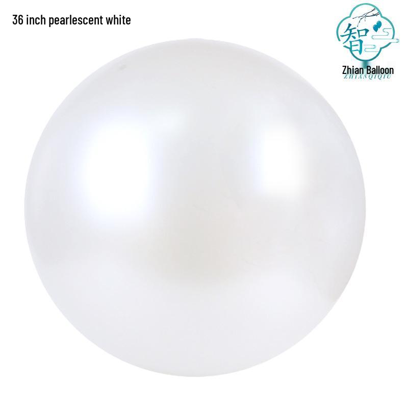 36-Inch Thickened Latex Round Macaron Balloon for Birthday Party Decoration