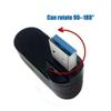 3 in 1 USB2.0 Hub 180 ° Drehadapter für Laptop Notebook 3 Ports USB Splitter Maus Tastatur U Disk Reader PC Computer Zubehör