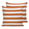 Navy Blue White Stripes Waterproof Pillow Cover Home Office Decoration Pillow Case Chair Sofa Cushion Cover